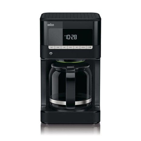 Braun Braun PurAroma 7 KF 7020 BK - Koffiezetapparaat Braun Braun PurAroma 7 KF 7020 BK - Koffiezetapparaat