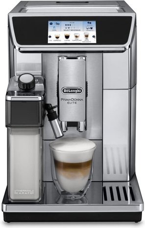 De'Longhi De'Longhi PrimaDonna Elite ECAM650.75.MS - Koffiemachine De'Longhi De'Longhi PrimaDonna Elite ECAM650.75.MS - Koffiemachine