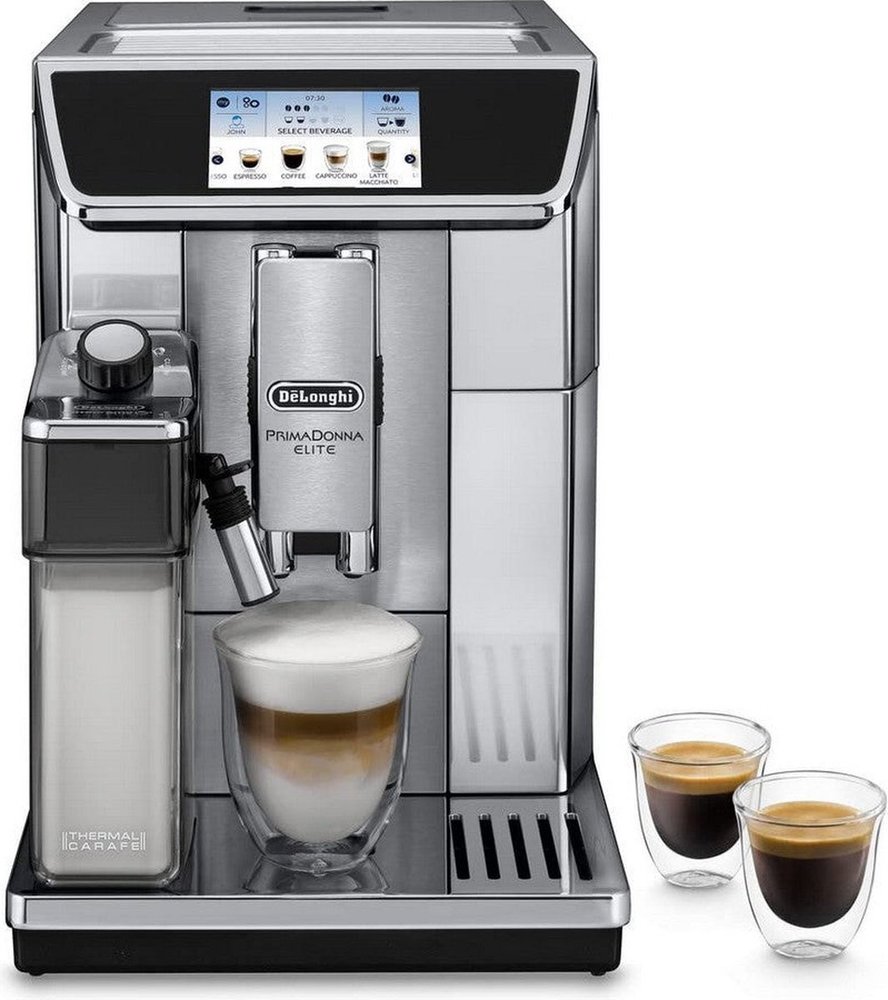 De'Longhi De'Longhi PrimaDonna Elite ECAM650.75.MS - Koffiemachine De'Longhi De'Longhi PrimaDonna Elite ECAM650.75.MS - Koffiemachine