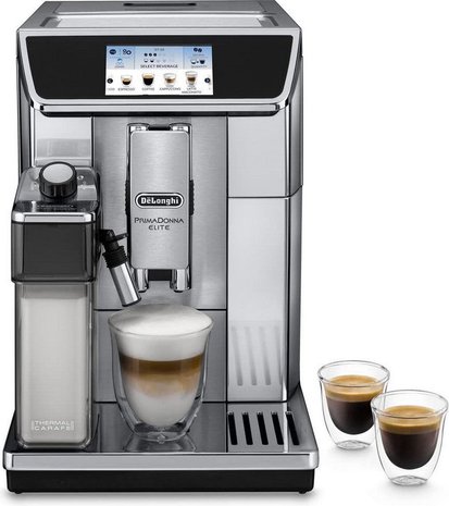 De'Longhi De'Longhi PrimaDonna Elite ECAM650.75.MS - Koffiemachine De'Longhi De'Longhi PrimaDonna Elite ECAM650.75.MS - Koffiemachine