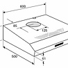 ATAG ATAG WO6155BM Onderbouw Afzuigkap - Onderbouw afzuigkap ATAG ATAG WO6155BM Onderbouw Afzuigkap - Onderbouw afzuigkap