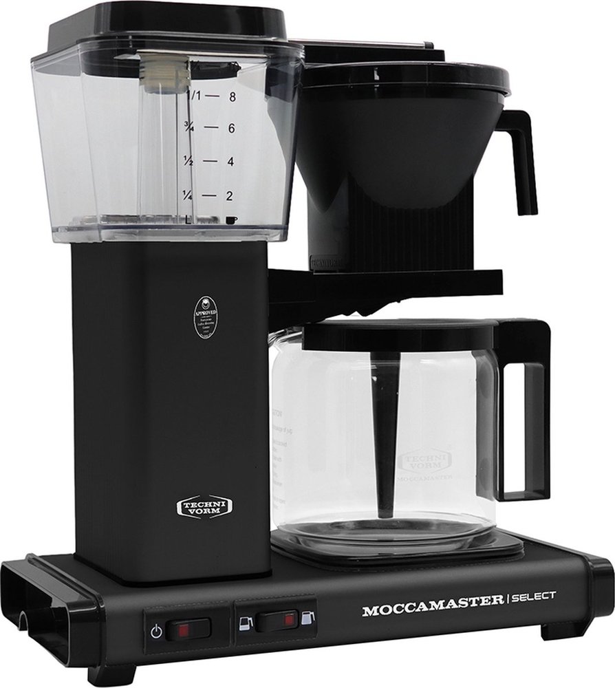 Moccamaster Moccamaster KBG Select (Matte Black) - Koffiezetapparaat