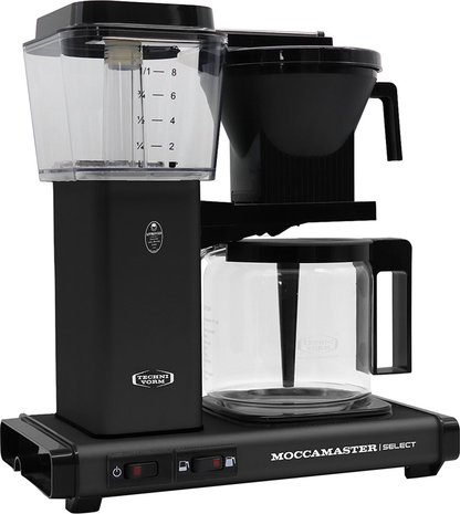 Moccamaster Moccamaster KBG Select (Matte Black) - Koffiezetapparaat