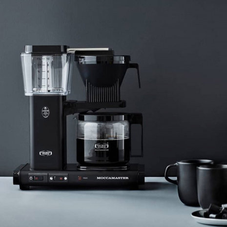 Moccamaster Moccamaster KBG Select (Matte Black) - Koffiezetapparaat