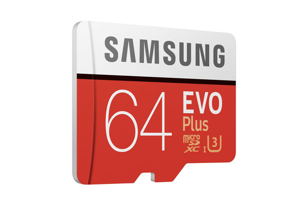 Samsung Samsung EVO Plus 64GB Micro SDXC geheugenkaart - Micro SD kaart