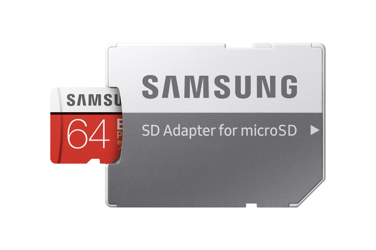 Samsung Samsung EVO Plus 64GB Micro SDXC geheugenkaart - Micro SD kaart