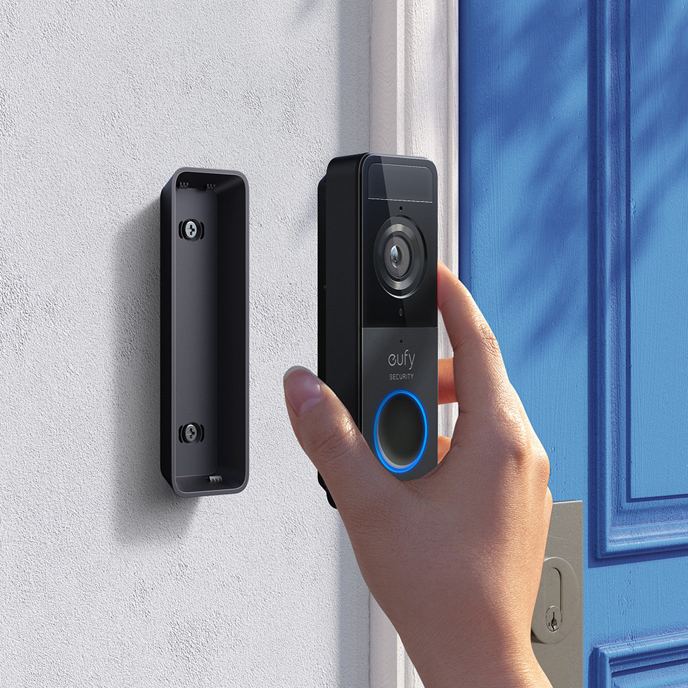 eufy Eufy by Anker Video Doorbell Battery Slim - Deurbel eufy Eufy by Anker Video Doorbell Battery Slim - Deurbel