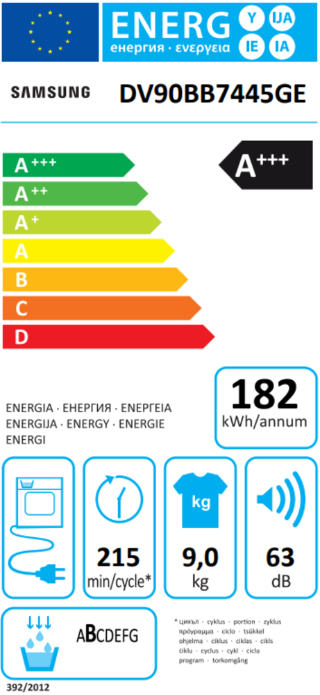 Samsung Samsung Bespoke 7000-serie DV90BB7445GES2 - Warmtepompdroger Samsung Samsung Bespoke 7000-serie DV90BB7445GES2 - Warmtepompdroger