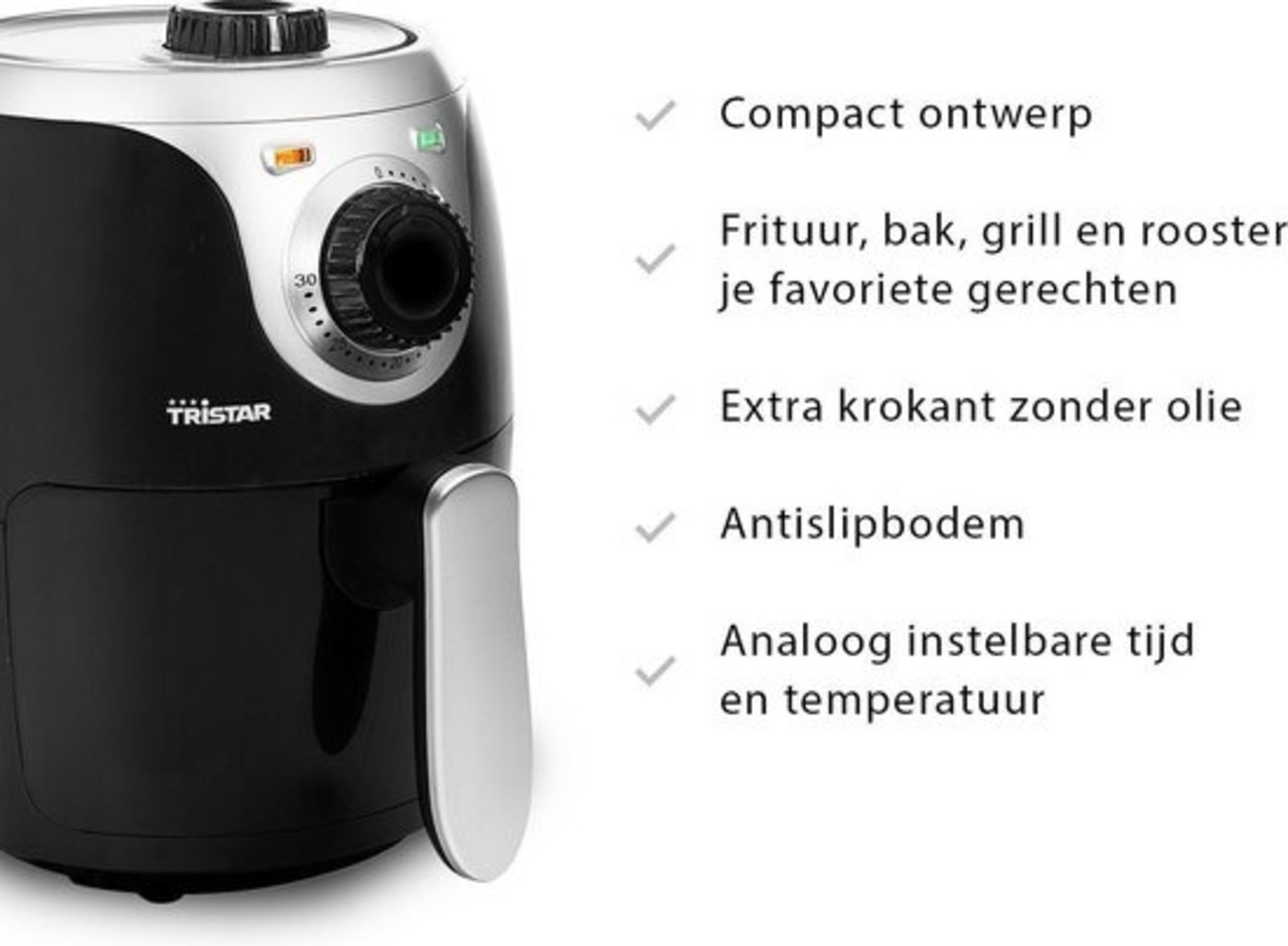 Tristar Tristar FR-6980 Mini Crispy Fryer - Hetelucht friteuse