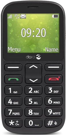 Doro Doro 1361 Zwart - Senioren telefoon