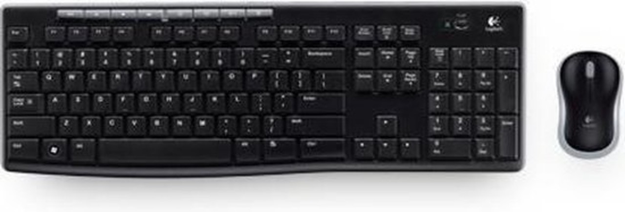 Logitech Logitech MK270 - Toetsenbord + muis set Logitech Logitech MK270 - Toetsenbord + muis set