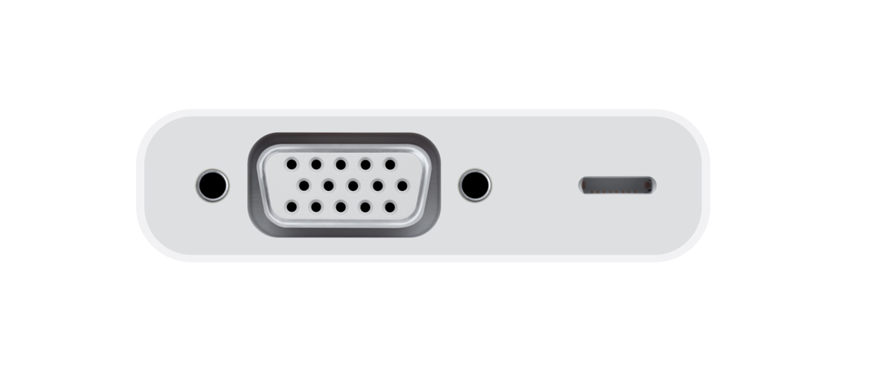 Apple Apple Lightning to VGA Adapter - Adapter Apple Apple Lightning to VGA Adapter - Adapter