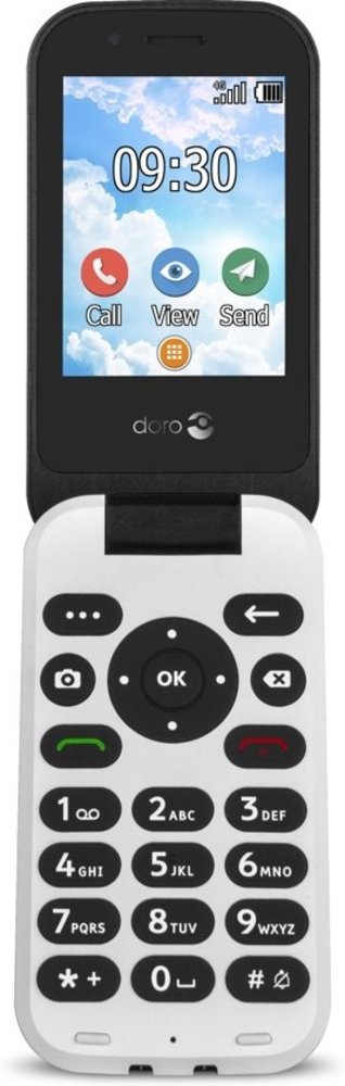 Doro Doro 7030 Zwart - Senioren telefoon