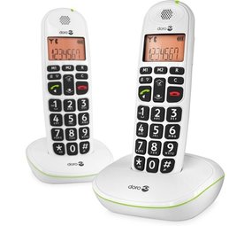 Doro DORO Phone Easy 100W Enkel Wit - Senioren telefoon Doro DORO Phone Easy 100W Enkel Wit - Senioren telefoon