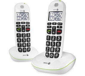 Doro DORO Phone Easy 110 Duo Wit - Senioren telefoon Doro DORO Phone Easy 110 Duo Wit - Senioren telefoon
