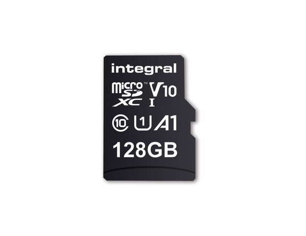 Integral Memory Integral Micro SDXC 128GB (V10) - Micro SD kaart Integral Memory Integral Micro SDXC 128GB (V10) - Micro SD kaart