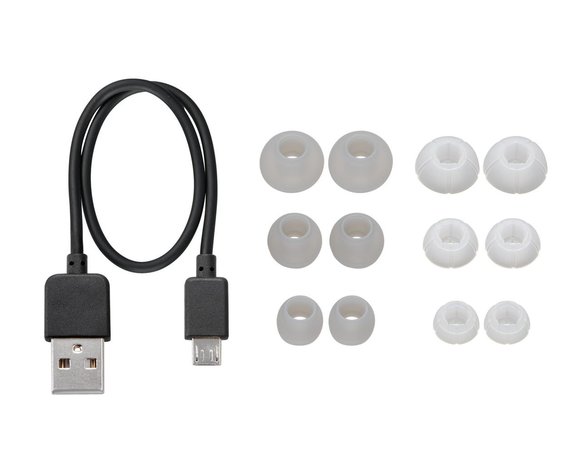 JVC JVC HA-EC25W-H (Grijs) - Draadloze oordopjes JVC JVC HA-EC25W-H (Grijs) - Draadloze oordopjes