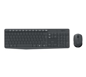 Logitech Logitech MK235 - Toetsenbord + muis set Logitech Logitech MK235 - Toetsenbord + muis set