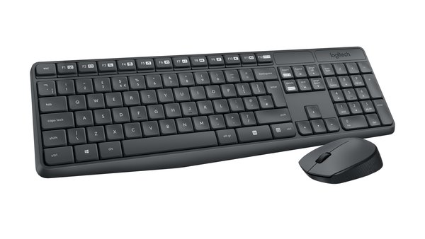 Logitech Logitech MK235 - Toetsenbord + muis set Logitech Logitech MK235 - Toetsenbord + muis set