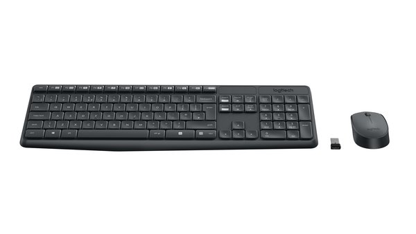 Logitech Logitech MK235 - Toetsenbord + muis set Logitech Logitech MK235 - Toetsenbord + muis set