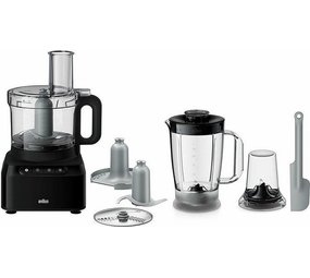 Braun Braun PureEase FP 3132 BK - Foodprocessor Braun Braun PureEase FP 3132 BK - Foodprocessor