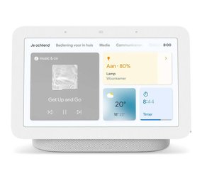 Google Google Nest Hub 2 Chalk - Smart Home systeem