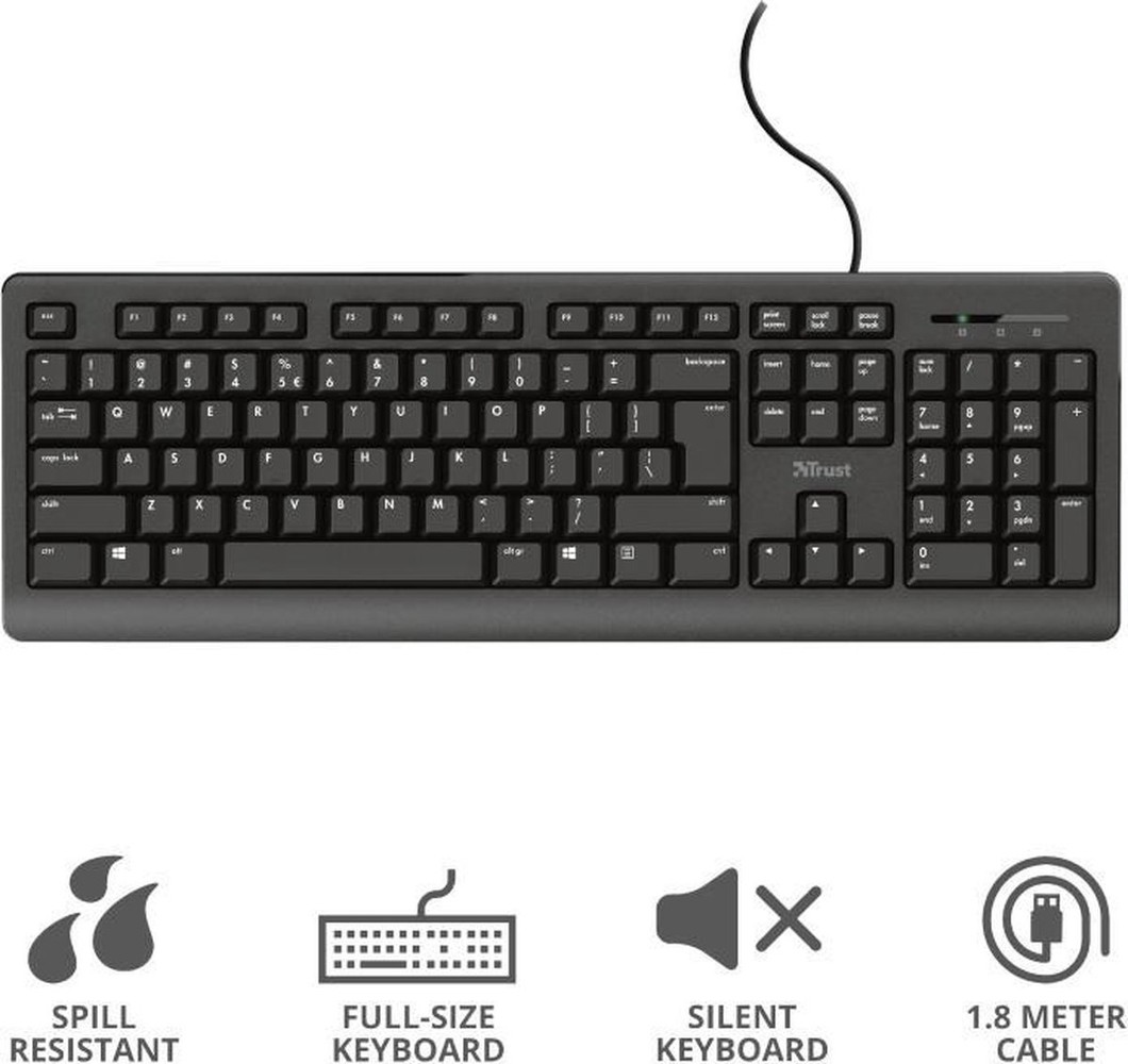 Trust Trust 23880 PRIMO - Toetsenbord