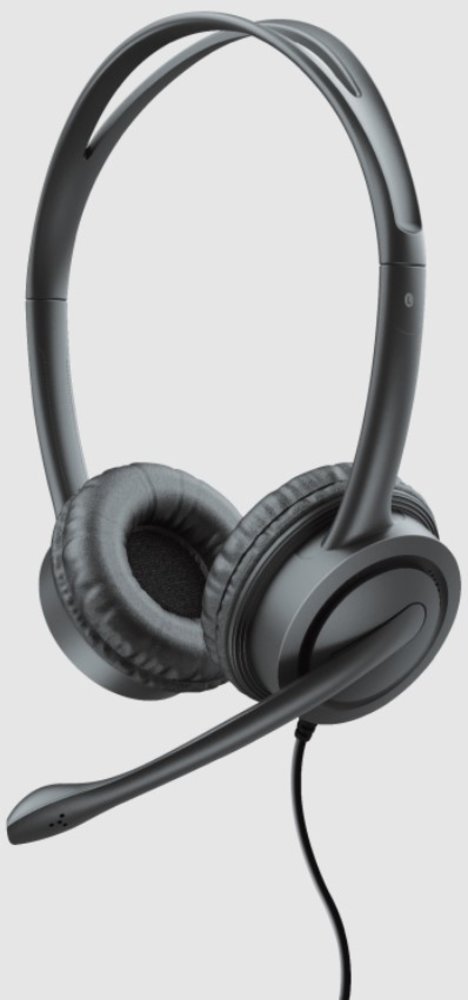 Trust Trust Mauro Zwart - USB Headset Trust Trust Mauro Zwart - USB Headset