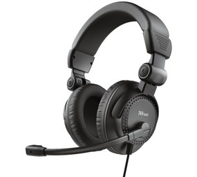 Trust Trust COMO Zwart - Gaming headset