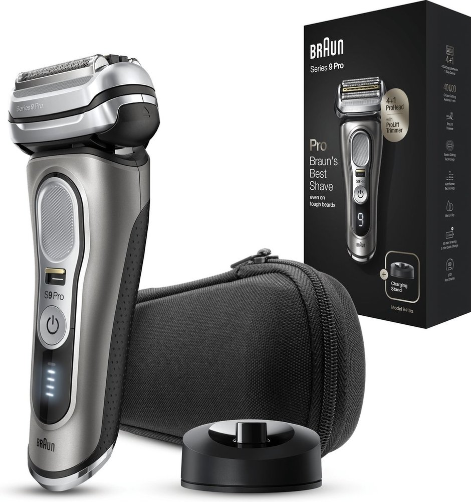 Braun Braun Series 9 Pro 9415s Wet & Dry - Scheerapparaat Braun Braun Series 9 Pro 9415s Wet & Dry - Scheerapparaat