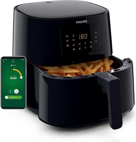 Philips  Philips HD9280/70 Essential Connected Airfryer XL - Hetelucht friteuse