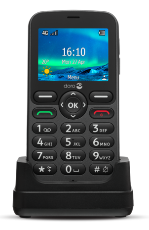 Doro Doro 5860 Grijs - Senioren telefoon