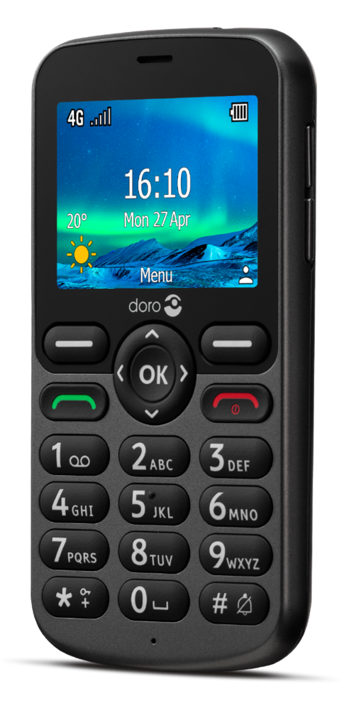 Doro Doro 5860 Grijs - Senioren telefoon