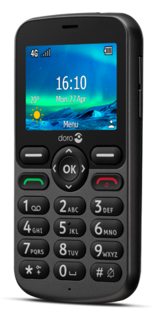 Doro Doro 5860 Grijs - Senioren telefoon