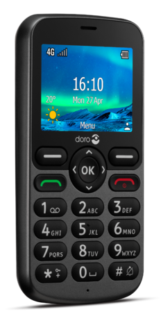 Doro Doro 5860 Grijs - Senioren telefoon