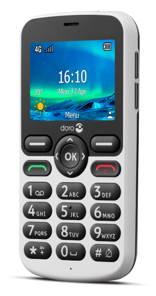 Doro Doro 5860 Wit - Senioren telefoon