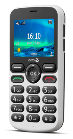 Doro Doro 5860 Wit - Senioren telefoon
