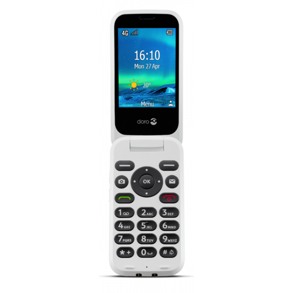 Doro Doro 6880 rood - Senioren telefoon