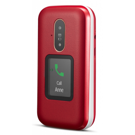 Doro Doro 6880 rood - Senioren telefoon