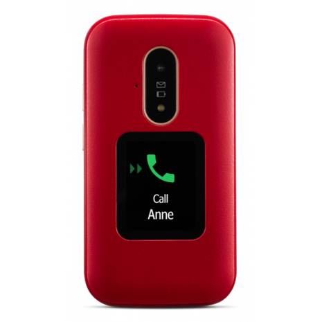 Doro Doro 6880 rood - Senioren telefoon