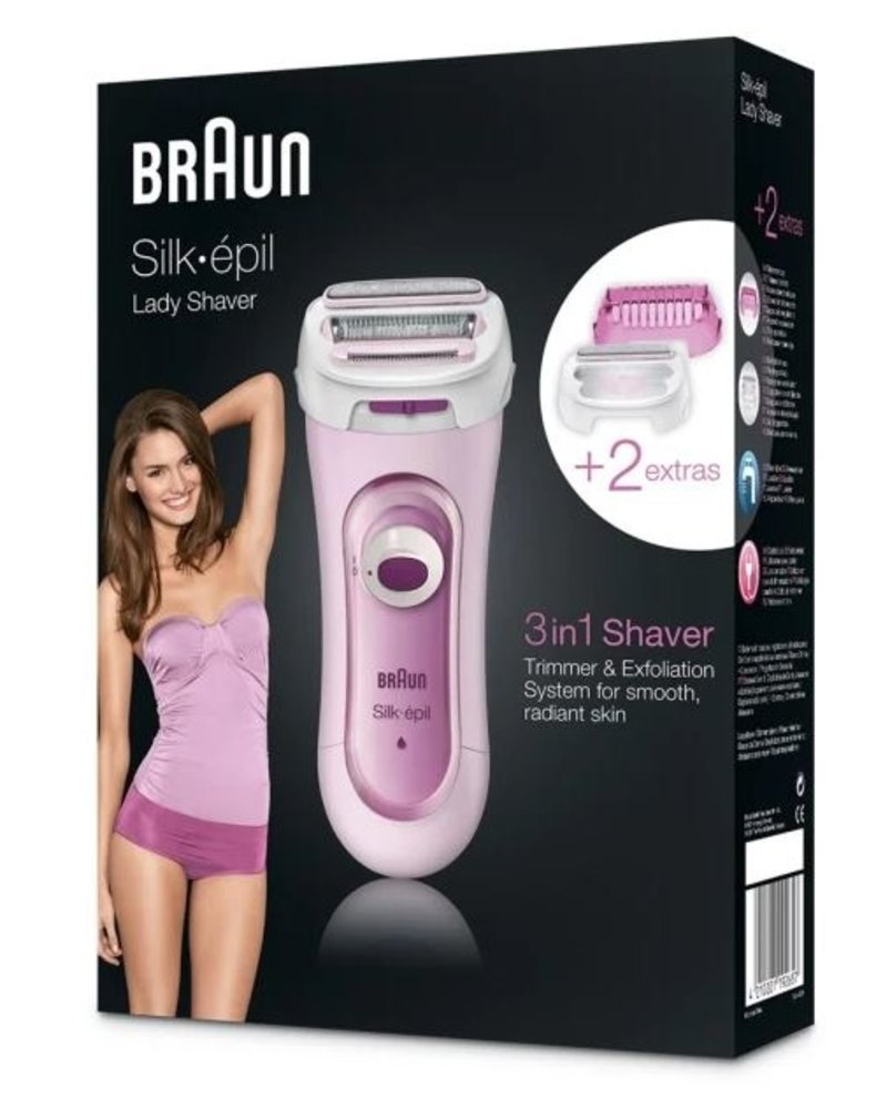 Braun Braun Silk-épil Lady Shaver 5-360 - Ladyshave Braun Braun Silk-épil Lady Shaver 5-360 - Ladyshave