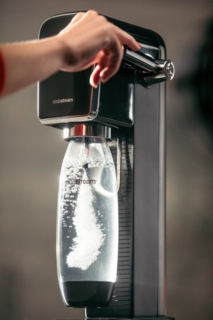 Sodastream SodaStream Art Zwart + Quick Connect Cilinder - Bruiswater machine Sodastream SodaStream Art Zwart + Quick Connect Cilinder - Bruiswater machine