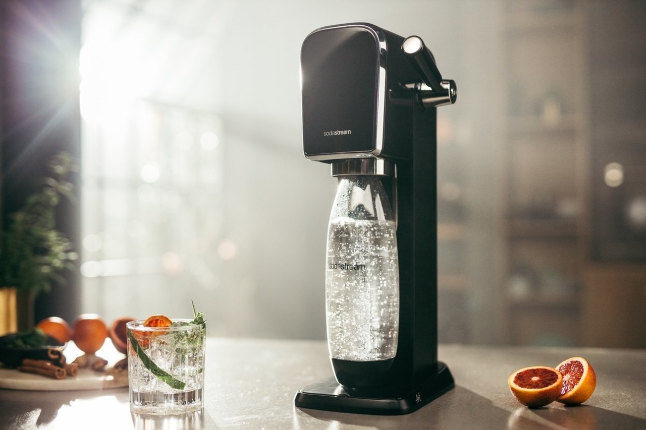 Sodastream SodaStream Art Zwart + Quick Connect Cilinder - Bruiswater machine Sodastream SodaStream Art Zwart + Quick Connect Cilinder - Bruiswater machine