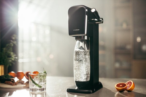 Sodastream SodaStream Art Zwart + Quick Connect Cilinder - Bruiswater machine Sodastream SodaStream Art Zwart + Quick Connect Cilinder - Bruiswater machine