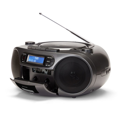 Aiwa Aiwa BBTC-660DAB Zwart - Radio Aiwa Aiwa BBTC-660DAB Zwart - Radio