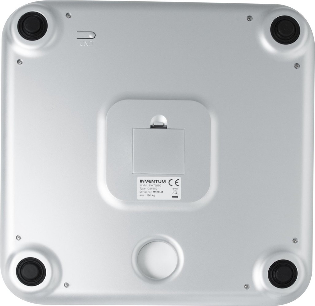 Inventum Inventum PW730BG - Personenweegschaal Inventum Inventum PW730BG - Personenweegschaal