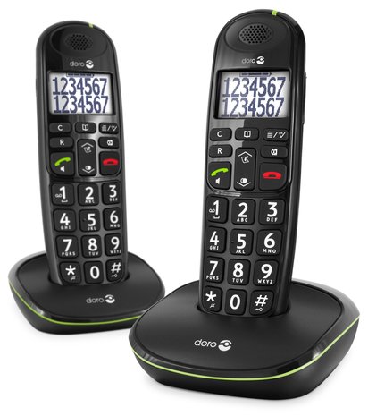 Doro Doro Phone Easy 110 Duo Zwart - Senioren telefoon