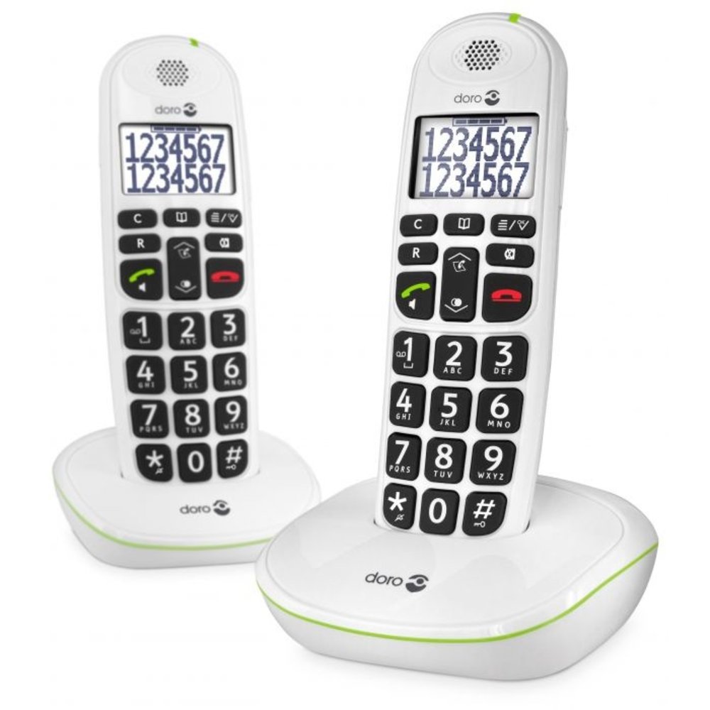 Doro DORO Phone Easy 110 Duo Wit - Senioren telefoon