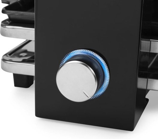 Princess Princess 162925 Raclette Piano Black 8 - Gourmetset Princess Princess 162925 Raclette Piano Black 8 - Gourmetset