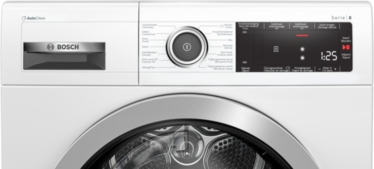 Bosch Bosch EXCLUSIV WTX88M40FG - Warmtepompdroger
